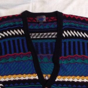 Men's Hand-Knitted Cardigan